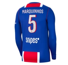 Maillot Domicile Paris Saint Germain Marquinhos 5 2026/27 Manches Longues Maillot Domicile Paris Saint Germain Marquinhos 5 2026/27 Manches Longues