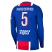 Maillot Domicile Paris Saint Germain Marquinhos 5 2026/27 Manches Longues Maillot Domicile Paris Saint Germain Marquinhos 5 2026/27 Manches Longues