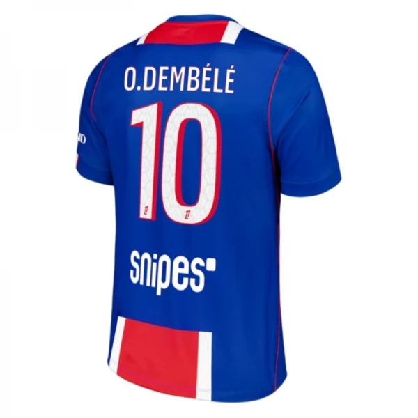 Maillot Domicile Paris Saint Germain O.Dembélé 10 2026/27 Maillot Domicile Paris Saint Germain O.Dembélé 10 2026/27