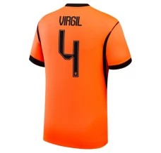 Maillot Domicile Pays-Bas Virgil 4 Coupe du Monde 2026
