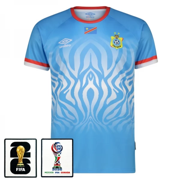 Maillot Domicile RD Congo Coupe du Monde 2026 avec Patch Maillot Domicile RD Congo Coupe du Monde 2026 avec Patch