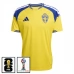 Maillot Domicile Suède Coupe du Monde 2026 avec Patch