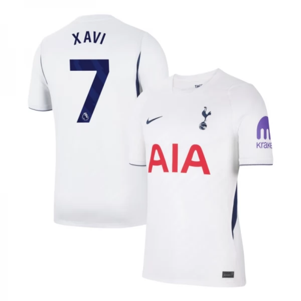 Maillot Domicile Tottenham Hotspur FC Xavi 7 2026/27 Maillot Domicile Tottenham Hotspur FC Xavi 7 2026/27