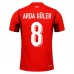 Maillot Domicile Turquie Arda Güler 8 Coupe du Monde 2026