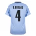 Maillot Domicile Uruguay R.Araujo 4 Coupe du Monde 2026