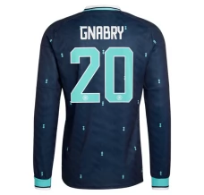 Maillot Extérieur Allemagne Gnabry 20 Coupe du Monde 2026 Manches Longues