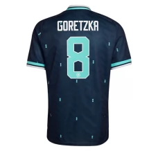 Maillot Extérieur Allemagne Goretzka 8 Coupe du Monde 2026