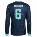 Maillot Extérieur Allemagne Kimmich 6 Coupe du Monde 2026 Manches Longues