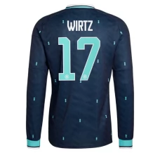Maillot Extérieur Allemagne Wirtz 17 Coupe du Monde 2026 Manches Longues