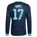 Maillot Extérieur Allemagne Wirtz 17 Coupe du Monde 2026 Manches Longues