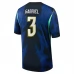 Maillot Extérieur Brésil Gabriel 3 Coupe du Monde 2026