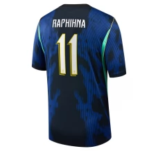 Maillot Extérieur Brésil Raphinha 11 Coupe du Monde 2026