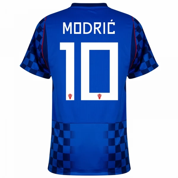 Maillot Extérieur Croatie Modrić 10 Coupe du Monde 2026 Maillot Extérieur Croatie Modrić 10 Coupe du Monde 2026