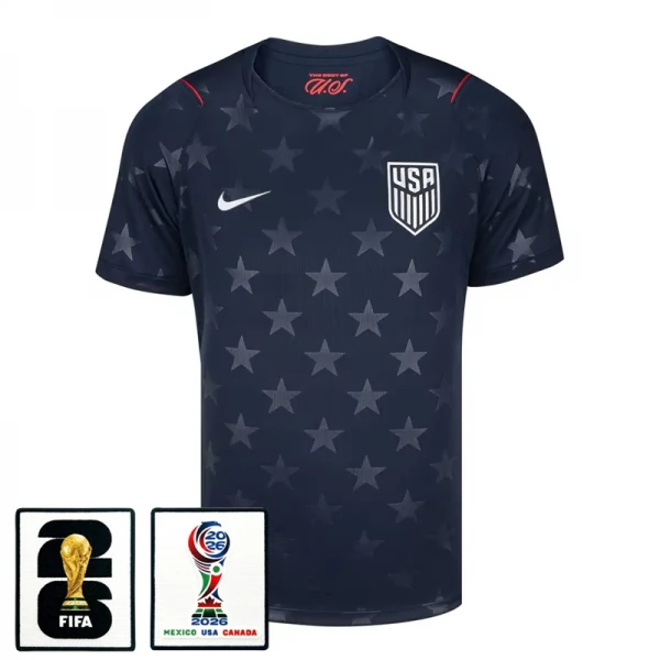Maillot Extérieur États-Unis Coupe du Monde 2026 avec Patch Maillot Extérieur États-Unis Coupe du Monde 2026 avec Patch