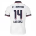 Maillot Extérieur FC Bayern Munich Luis Díaz 14 2026/27