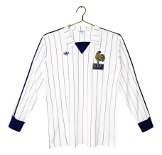 Maillot Extérieur France Retro 1980-82 Manches Longues