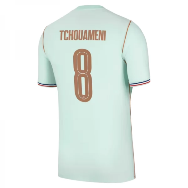 Maillot Extérieur France Tchouameni 8 Coupe du Monde 2026 Maillot Extérieur France Tchouameni 8 Coupe du Monde 2026