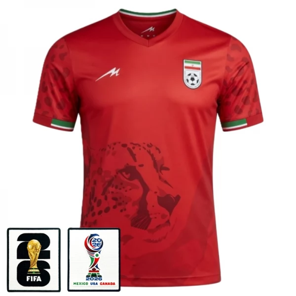 Maillot Extérieur Iran Coupe du Monde 2026 avec Patch Maillot Extérieur Iran Coupe du Monde 2026 avec Patch