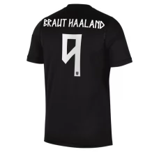 Maillot Extérieur Norvège Braut Haaland 9 Coupe du Monde 2026