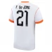 Maillot Extérieur Pays-Bas F.De Jong 21 Coupe du Monde 2026