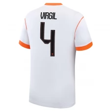 Maillot Extérieur Pays-Bas Virgil 4 Coupe du Monde 2026