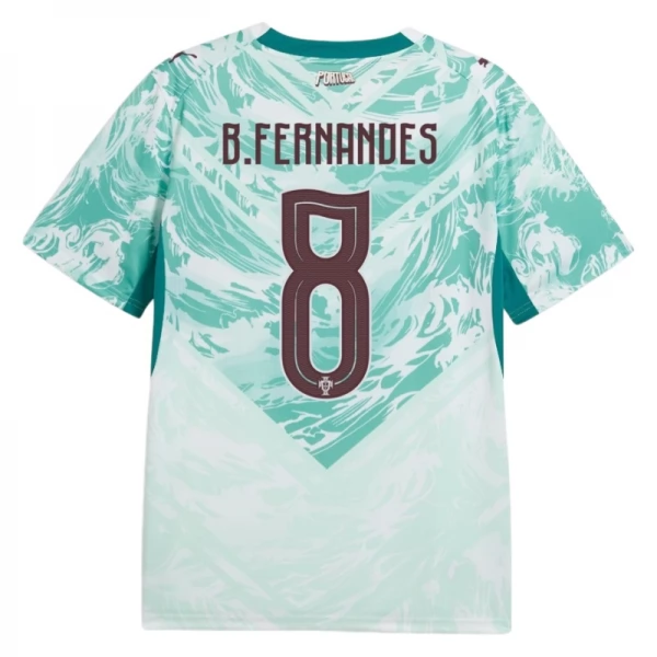 Maillot Extérieur Portugal B.Fernandes 8 Coupe du Monde 2026 Maillot Extérieur Portugal B.Fernandes 8 Coupe du Monde 2026