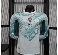 Maillot Extérieur Portugal Coupe du Monde 2026 Manches Longues