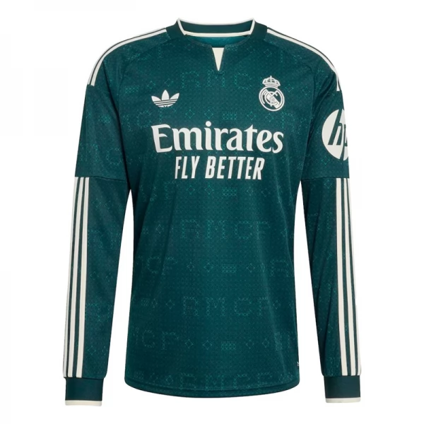 Maillot Extérieur Real Madrid 2026/27 Manches Longues Maillot Extérieur Real Madrid 2026/27 Manches Longues