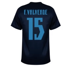 Maillot Extérieur Uruguay F.Valverde 15 Coupe du Monde 2026