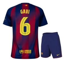 Maillot FC Barcelone Gavi 6 Tenue Domicile Enfant 2025/26