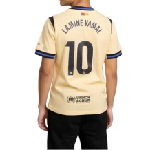 Maillot FC Barcelone Lamine Yamal 10 Tenue Extérieur Enfant 2025/26