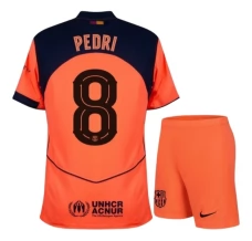 Maillot FC Barcelone Pedri 8 Tenue Third Enfant 2025/26