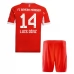 Maillot FC Bayern Munich Luis Díaz 14 Tenue Domicile Enfant 2025/26