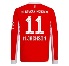Maillot FC Bayern Munich N.Jackson 11 Tenue Domicile 2025/26 Manches longues
