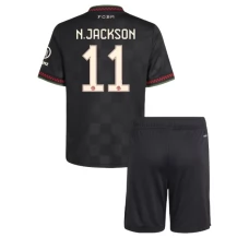 Maillot FC Bayern Munich N.Jackson 11 Tenue Third Enfant 2025/26 Maillot FC Bayern Munich N.Jackson 11 Tenue Third Enfant 2025/26