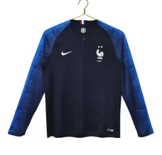 Maillot France Tenue Domicile Retro 2018 Manches longues