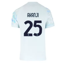 Maillot Inter Milan Akanji 25 Tenue Extérieur 2025/26