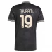Maillot Juventus FC Thuram 19 Tenue Third 2025/26