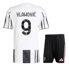 Maillot Juventus FC Vlahović 9 Tenue Domicile Enfant 2025/26