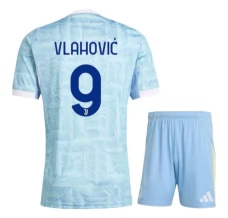 Maillot Juventus FC Vlahović 9 Tenue Extérieur Enfant 2025/26