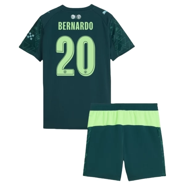 Maillot Manchester City Bernardo 20 Tenue Domicile Enfant Fourth 2025/26 Maillot Manchester City Bernardo 20 Tenue Domicile Enfant Fourth 2025/26