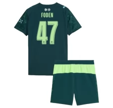 Maillot Manchester City Foden 47 Tenue Domicile Enfant Fourth 2025/26