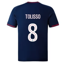 Maillot Olympique Lyonnais Tolisso 8 Tenue Extérieur 2025/26