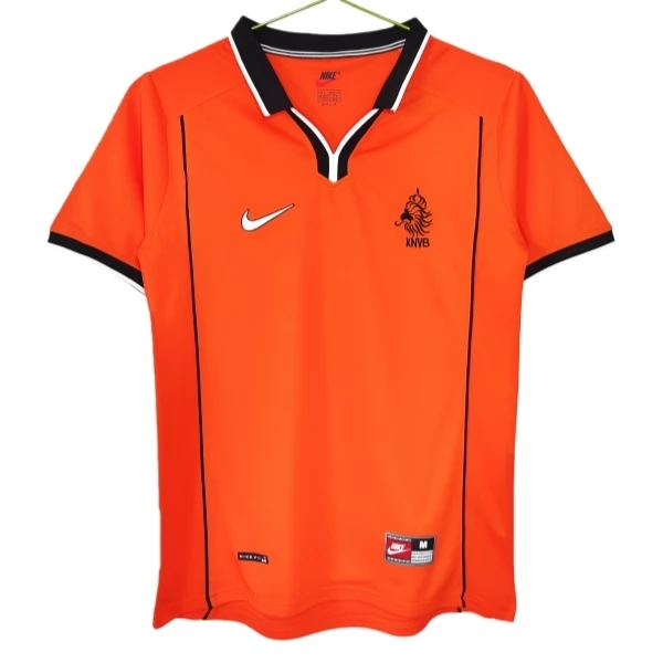 Maillot Pays-Bas Tenue Domicile Retro 1998 Maillot Pays-Bas Tenue Domicile Retro 1998