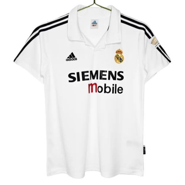 Maillot Real Madrid Tenue Domicile Retro 2002-03 Maillot Real Madrid Tenue Domicile Retro 2002-03