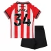 Maillot Sunderland AFC Xhaka 34 Tenue Domicile Enfant 2025/26