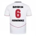 Maillot Third Bayer 04 Leverkusen Fernández 6 2026/27