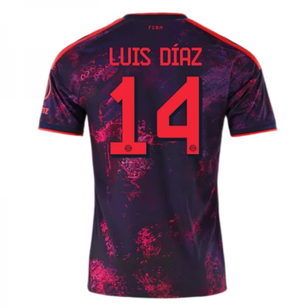 Maillot Third FC Bayern Munich Luis Díaz 14 2026/27 Maillot Third FC Bayern Munich Luis Díaz 14 2026/27