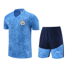 Manchester City Ensemble Maillot d'entraînement 2023/24 - Bleu