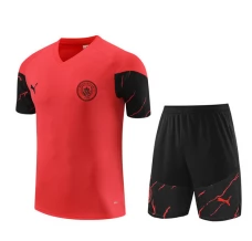 Manchester City Ensemble Maillot d'entraînement 2023/24 - Noir Manchester City Ensemble Maillot d'entraînement 2023/24 - Noir